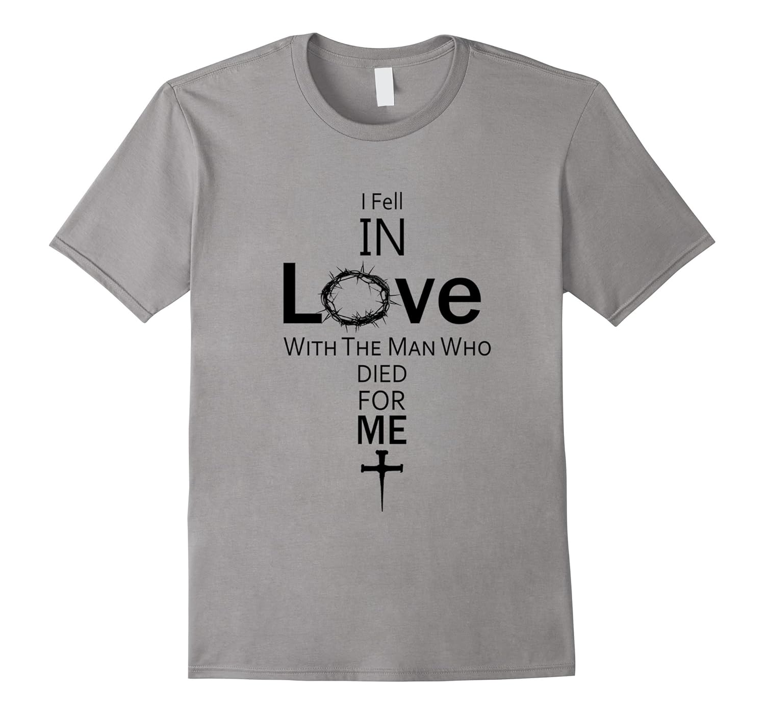 I Fell In Love With The Man Who Died For Me T-Shirt-ANZ