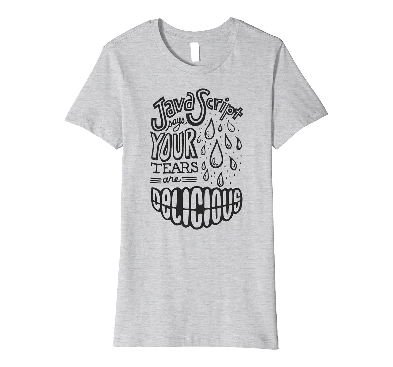 Dev Tees – “JavaScript Says” web developer t-shirt-4LVS – 4loveshirt