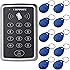 UHPPOTE 125KHz Single Door Proximity RFID Card Access Control Keypad with 10pcs Keyfobs