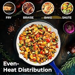Healthy Choices 8" Small Enameled Cast Iron