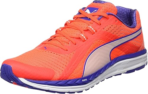 puma ignite orange blue