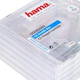 Hama Standard CD Double Jewel Case Pack of 5 Transparent view 3