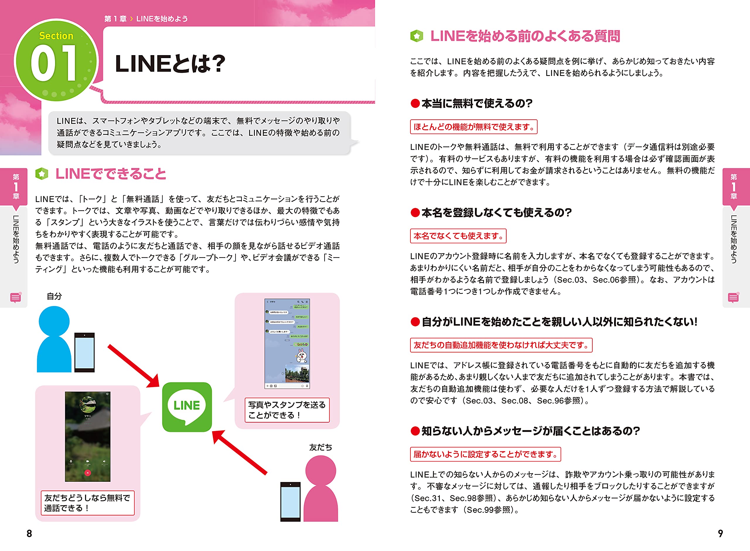 ゼロからはじめる Line ライン 基本 便利技 リンクアップ 本 通販 Amazon