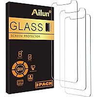 Ailun Glass Screen Protector Compatible for iPhone 12 pro Max 2020 6.7 Inch 3 Pack Case Friendly Tempered Glass