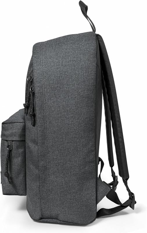 Out of Office Sac à dos 27L (44 x 29,5 x 22 cm), compartiment ordinateur 13–15”, sac école et travail résistant et déperlant avec bretelles rembourrées - BLACK DENIM