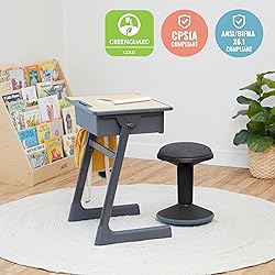 ECR4Kids Sitwell Wobble Stool with