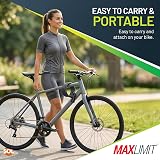 SOL 65cm Cable Bike Lock with Keys Black High-Security Chain for Bicycle view 7