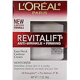 L’Oreal ParisRevitalift Face & Neck Anti-Wrinkle & Firming Moisturizer Day Cream 1.70 oz (Pack of 3)