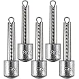 Dr.Fish 5 Pack Spider Surf Fishing Weight Sputnik Sinker 1oz-8oz Saltwater Beach Casting Sea Bottom Holder