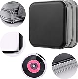 LIOVODE 48 Capacity CD/DVD/Blu-ray Wallet Organizer Case Black view 3
