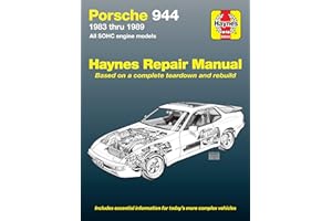 Porsche 944: Automotive Repair Manual--1983 thru 1989, All Models Including Turbo (Haynes Manuals)