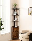 Evajoy Corner Storage Rack, 4-Tier Corner Shelf