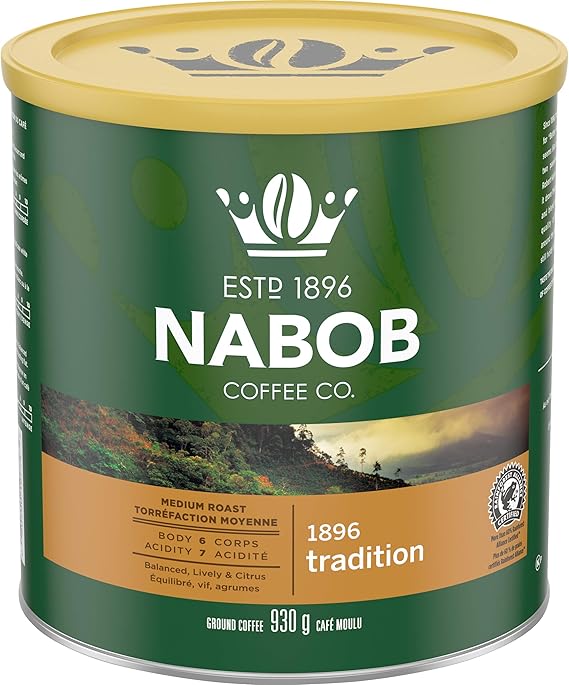Nabob Traditional Fine Grind Ground Coffee, 930g (Pack of 6) Amazon.ca