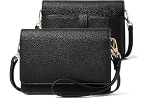 BROMEN Crossbody Bags for Women Small Cell Phone Shoulder Bag Wristlet Wallet Clutch Purse