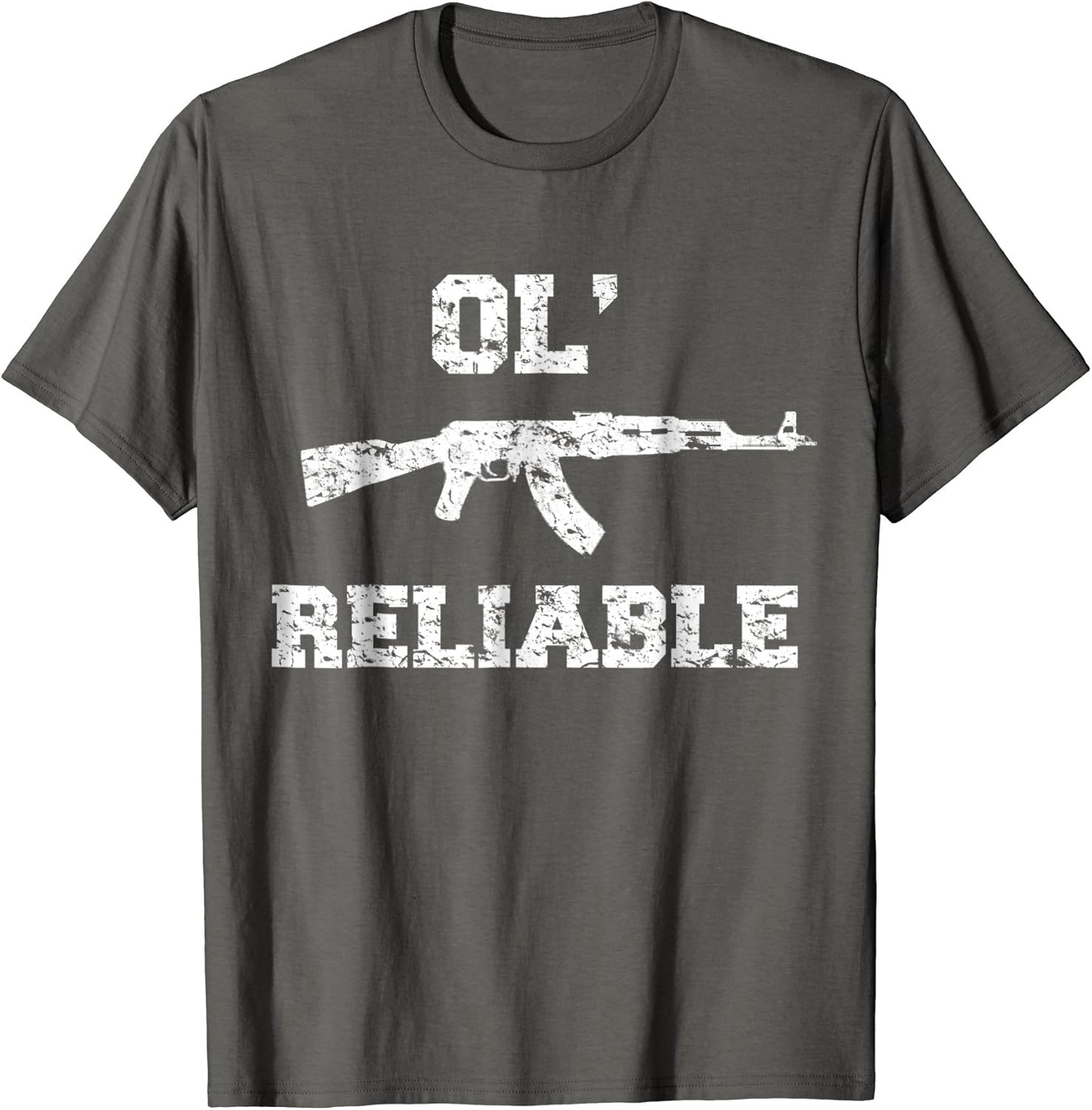 Ak47 Ol' Reliable Funny Gun Shirt Clothing