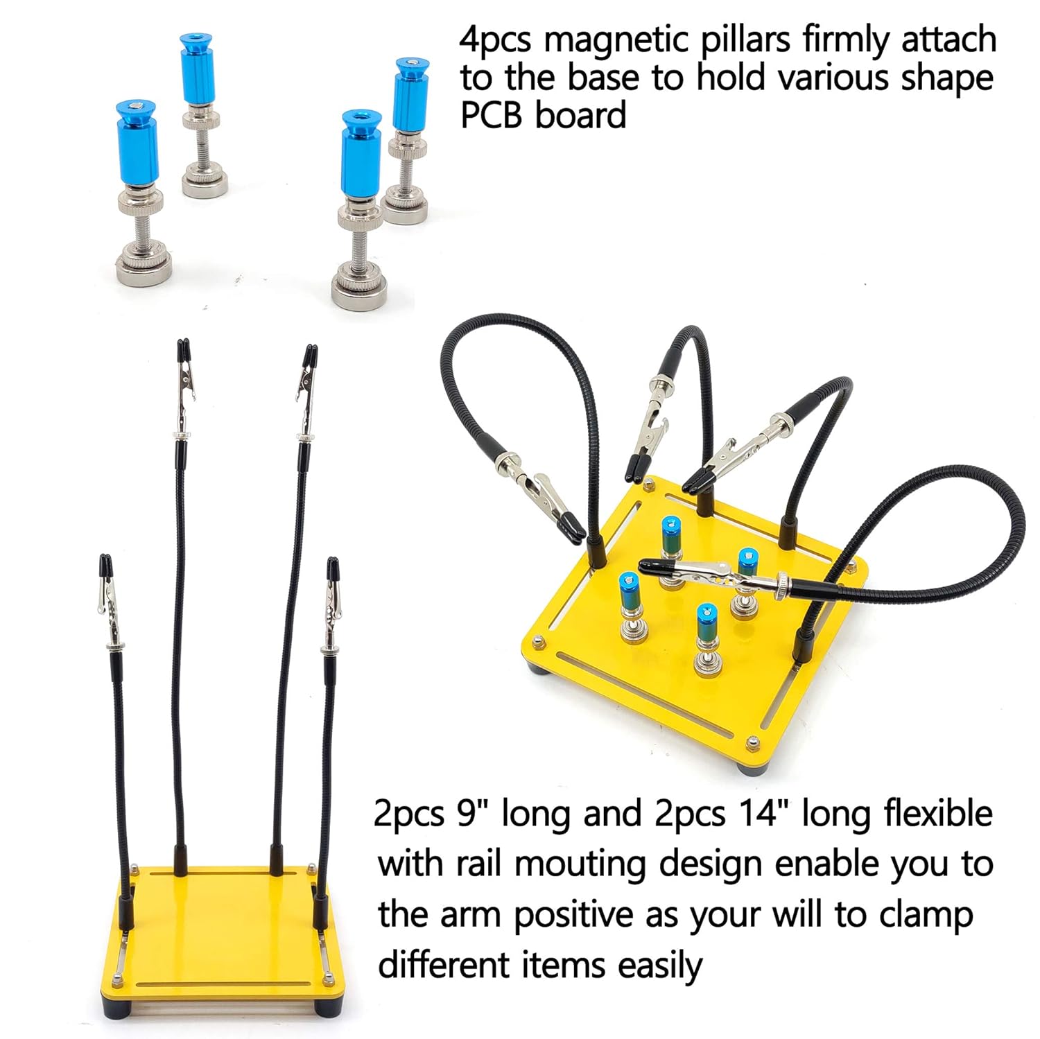 NovelLife Helping Hands Soldering Tool Third Pana PCB Board Holder