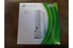 Xbox 360 S White - 4GB (Renewed)