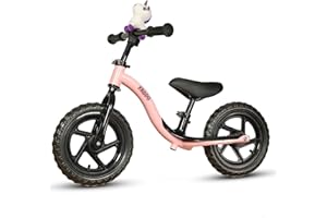 KRIDDO Toddler Balance Bike 2 Year Old, Age 24 Months to 5 Years Old, Early Learning Interactive Push Bicycle with Steady Bal