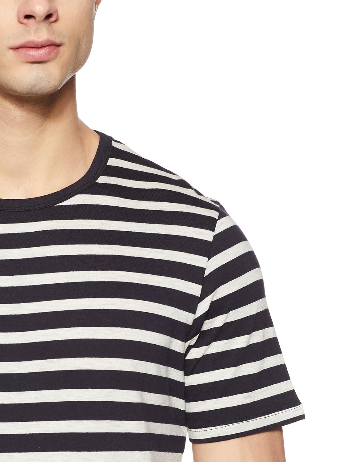 jack & jones men's striped slim fit t-shirt
