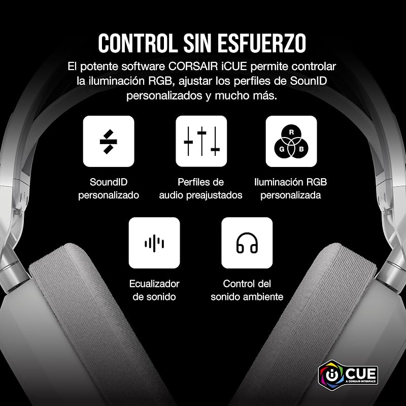 HS80 MAX Wireless Auriculares para Juegos – Blanco