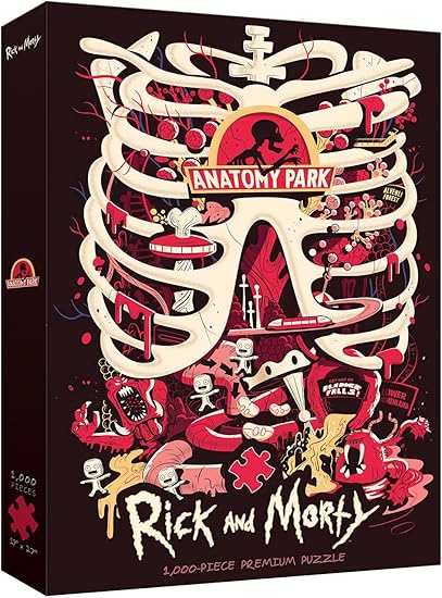 rick and morty jigsaw puzzle