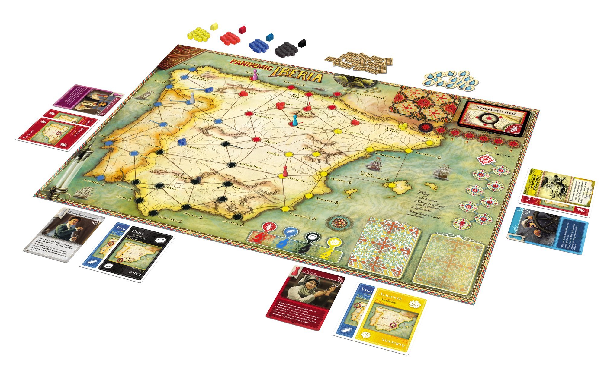Pandemic Iberia Board Game eBay
