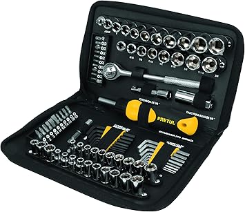PRETUL JUEGO DE HERRAMIENTAS PRETUL DE 85 PZS: Amazon.es: Bricolaje y herramientas