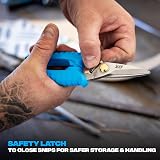 OX Tools OX Pro Snips - Precision Snips for Cutting, Pliers Style view 6