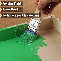 Bates- Paint Brushes, 6 Pack, Treated Wood