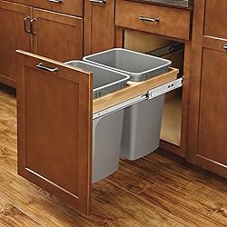 Rev-A-Shelf Double Pull Out Under Cabinet Trash Can