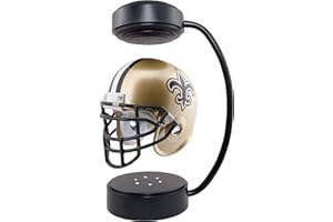 Pegasus Sports NFL Rotating Levitating Hover Helmet with LED Lighting, New Orleans Saints