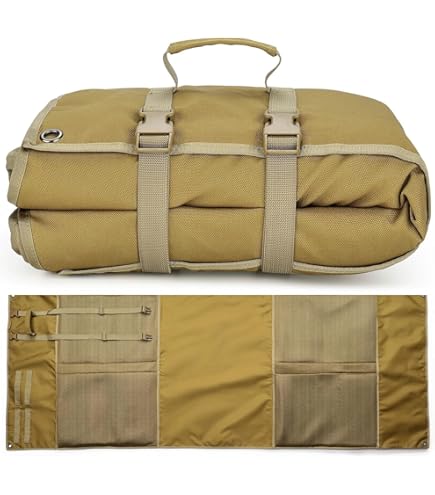 GOBUROS Gun Tactical Range Bag pour 4 Armes de Poing et munitions