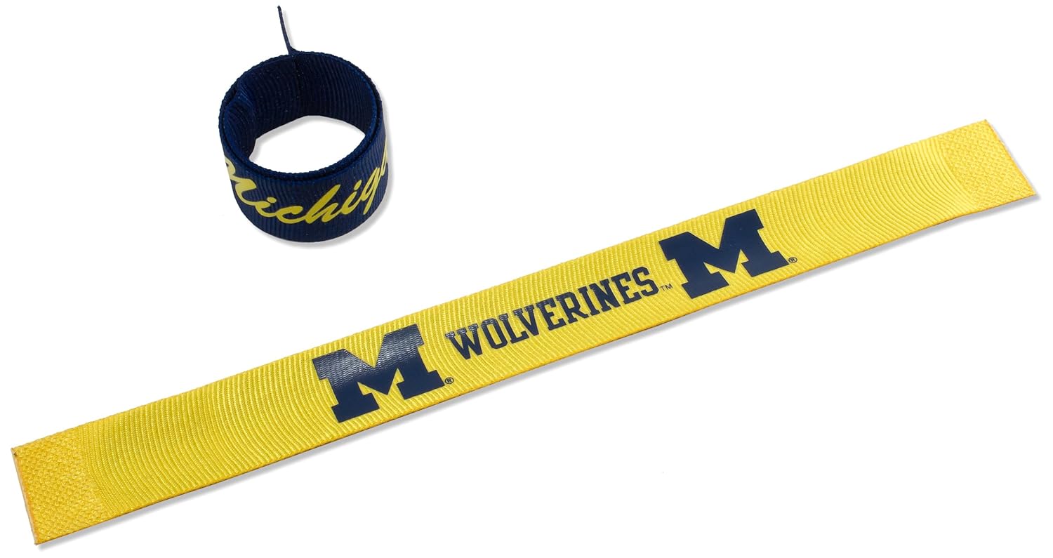 NCAA 2 Pack Slap Bracelet
