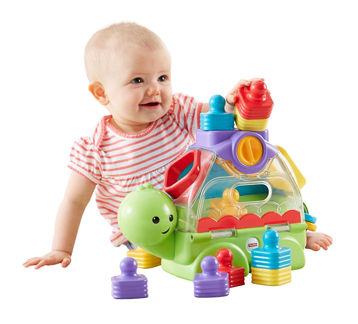 Fisher-Price Sort 'n Spill Turtle