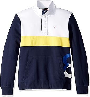 tommy hilfiger yellow hoodie mens