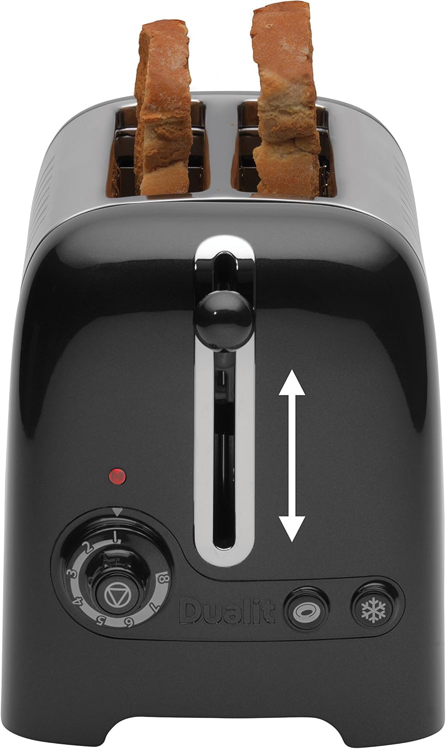Dualit 2 Slice Lite Toaster, Black - Image 5