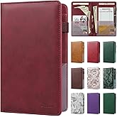 EcoVision Server Books for Waitress,Leather Waiter Book with Zipper Pocket, Server Booklet Restaurant Waitstaff Organizer, Serving Book Guest Check Book Holder Money Pocket Fits Server Apron