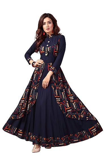 Women's Rayon Anarkali Kurta