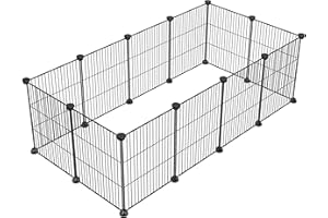 LURIVA DIY Small Animal Playpen, Pet Playpen, Guinea Pig Cages, Rabbit Playpen, Small Animal Cage, Dog Playpen, Puppy Playpen