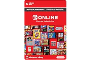 Nintendo Switch Online 12-Month Individual Membership [Digital Code]