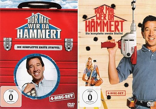 Hor Mal Wer Da Hammert Die Komplette 1 2 Staffel 8 Disc 2 Boxen Amazon De Tim Allen Patricia Richardson Earl Hindman Taran Noah Smith Jonathan Taylor Thomas Dvd Blu Ray