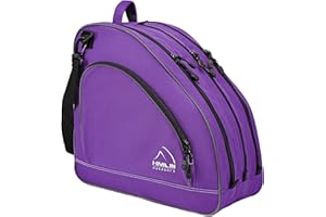 HMLIN OUTOOORS Roller Skate Bag - Adjustable Shoulder Strap, Large Capacity for Adults - Carry Inline/Figure/Quad/Roller Skate Accessories