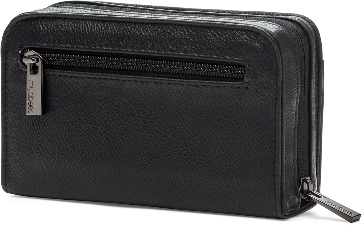 Myabetic Banting Diabetes Supply Case for Glucose Monitoring System, Insulin Pens, Insulin Vials, Test Strips, etc (Black): Health & Personal Care