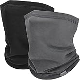 YANIKY Neck Gaiter Winter Neck Warmer for Men & Women Windproof Face Mask for Cold Weather Breathable Ski Face Cover Scarf