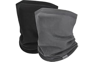 YANIKY Neck Gaiter Winter Neck Warmer for Men & Women Windproof Face Mask for Cold Weather Breathable Ski Face Cover Scarf