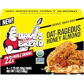 Dave's Killer Bread Oat-Rageous Honey Almond Organic Snack Bars, 4 Individually Wrapped Snack Bars