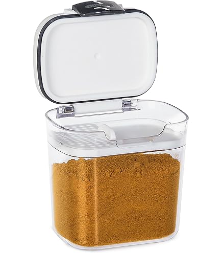 Kitchen Spaces Airtight Food Container - 2.3 Quart Rectangle Dry Food Storage