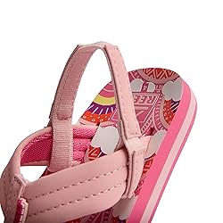 REEF Kids Girls Sandals, Little Ahi, Rainbows And