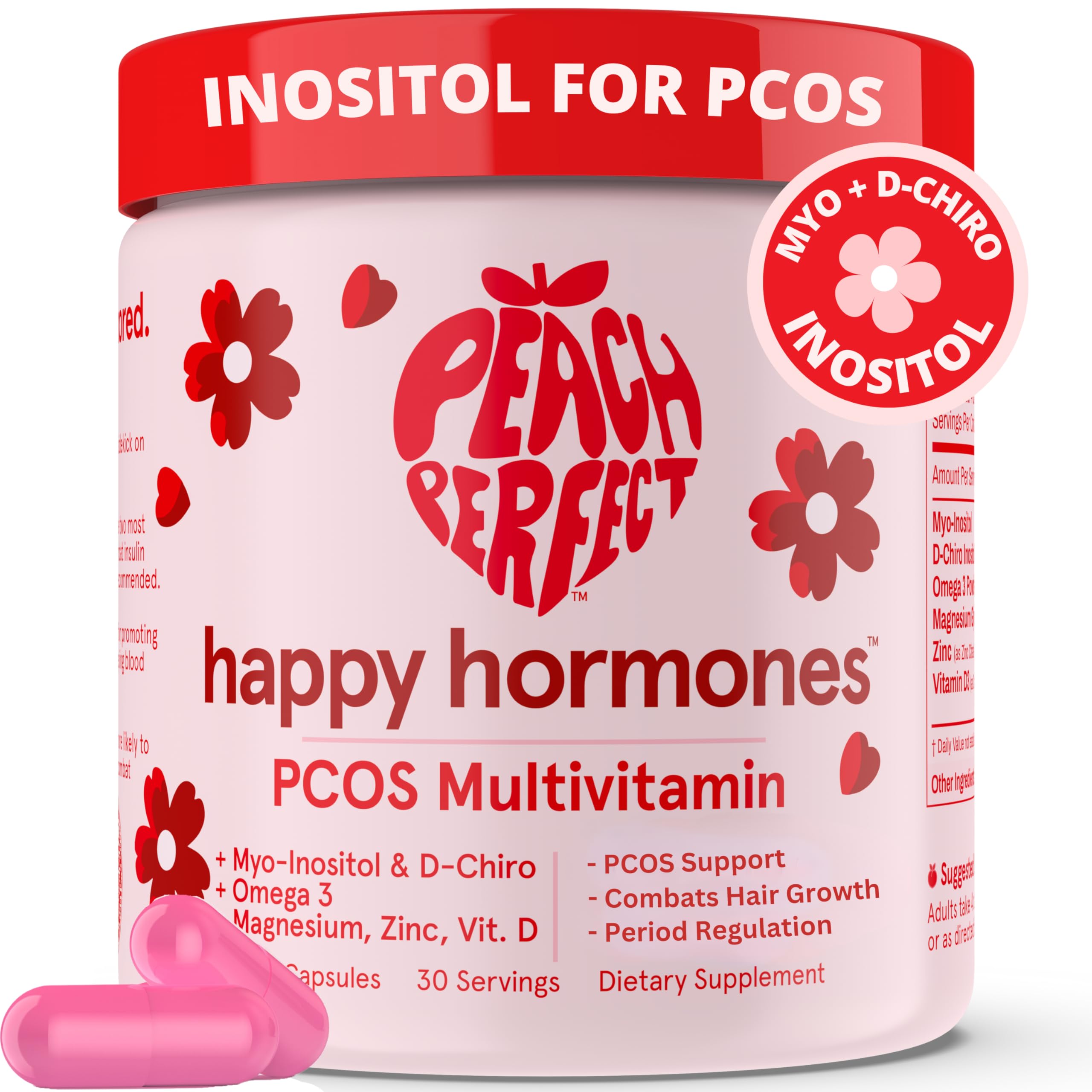Mua PCOS Multivitamin, MyoInositol & DChiro Inositol 401 Blend + Omega 3 + Vitamin D3