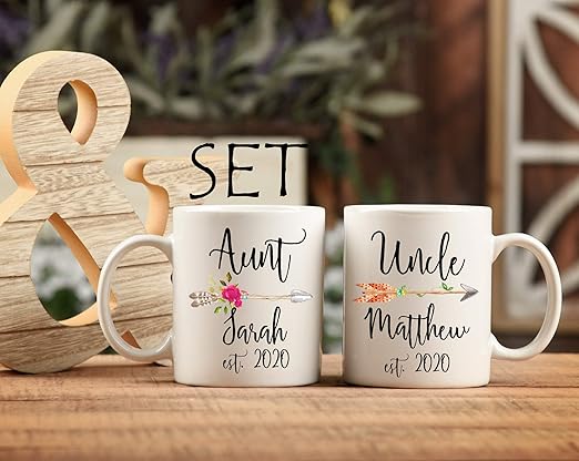 personalized aunt and uncle gifts